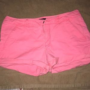 Bright Pink Stretch Shorts